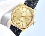 ROLEX Datejust Fake Stainless Steel Imported Movement 40*9MM Gold White Watch